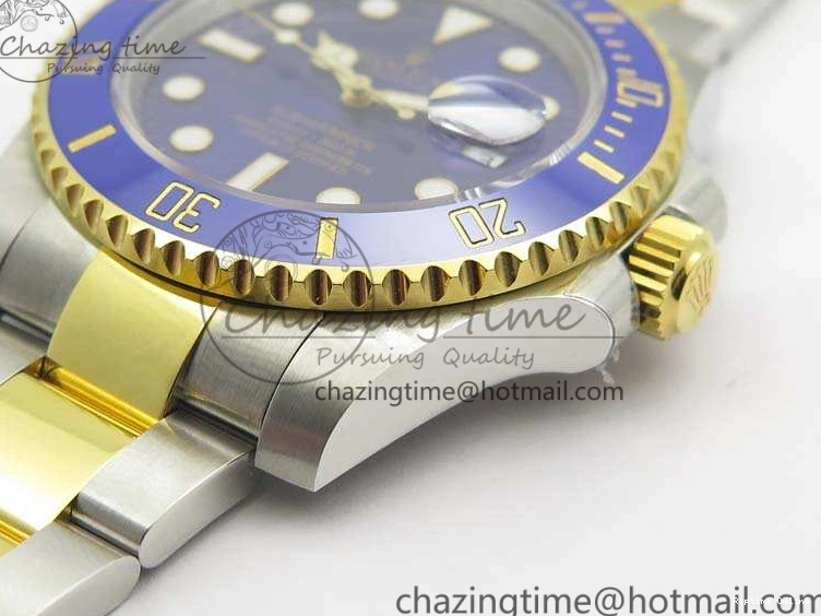 0401 Submariner 116613LB Wrapped SS YG VRF 1:1 Best Edition Blue Dial A Fashionable 3533